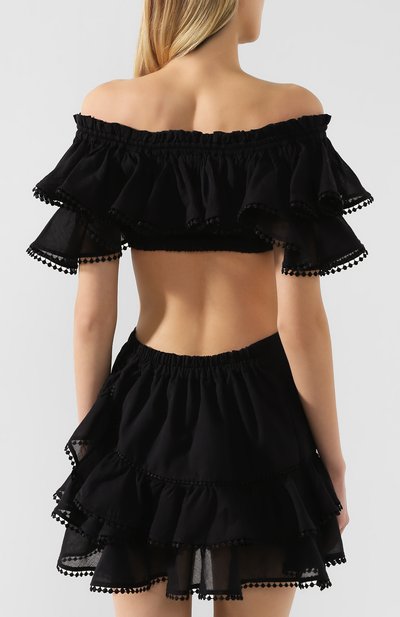 Хлопковый топ CHARO RUIZ IBIZA, арт. 201110, фото 4