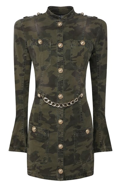 Женский джинсовый жакет BALMAIN, арт. TF17732/D015