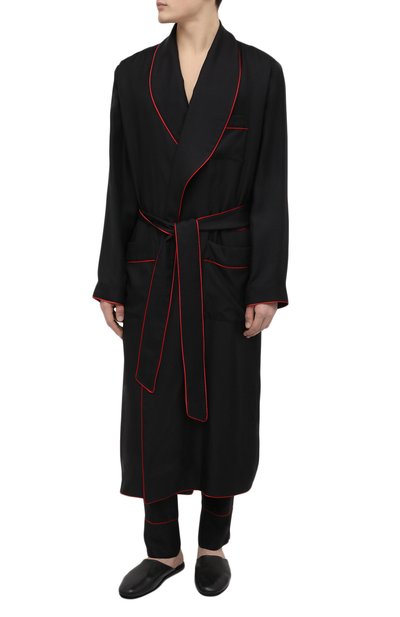 Шелковый халат DOLCE & GABBANA, арт. G031TT/GEY14, фото 2