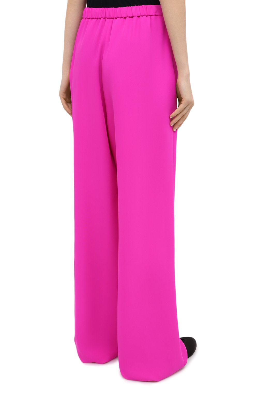 Шелковые брюки VALENTINO, арт. VB3RB4551MM, фото 4