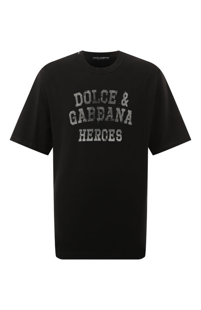 Мужская хлопковая футболка DOLCE & GABBANA, арт. G8PN9T/G7NSU