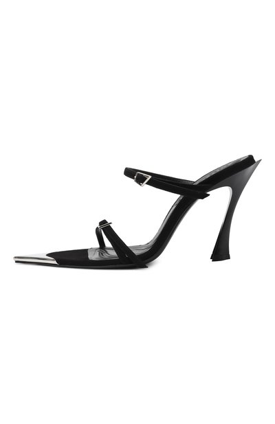 Замшевые мюли MUGLER, арт. MUSS24SC014_TL001, фото 4