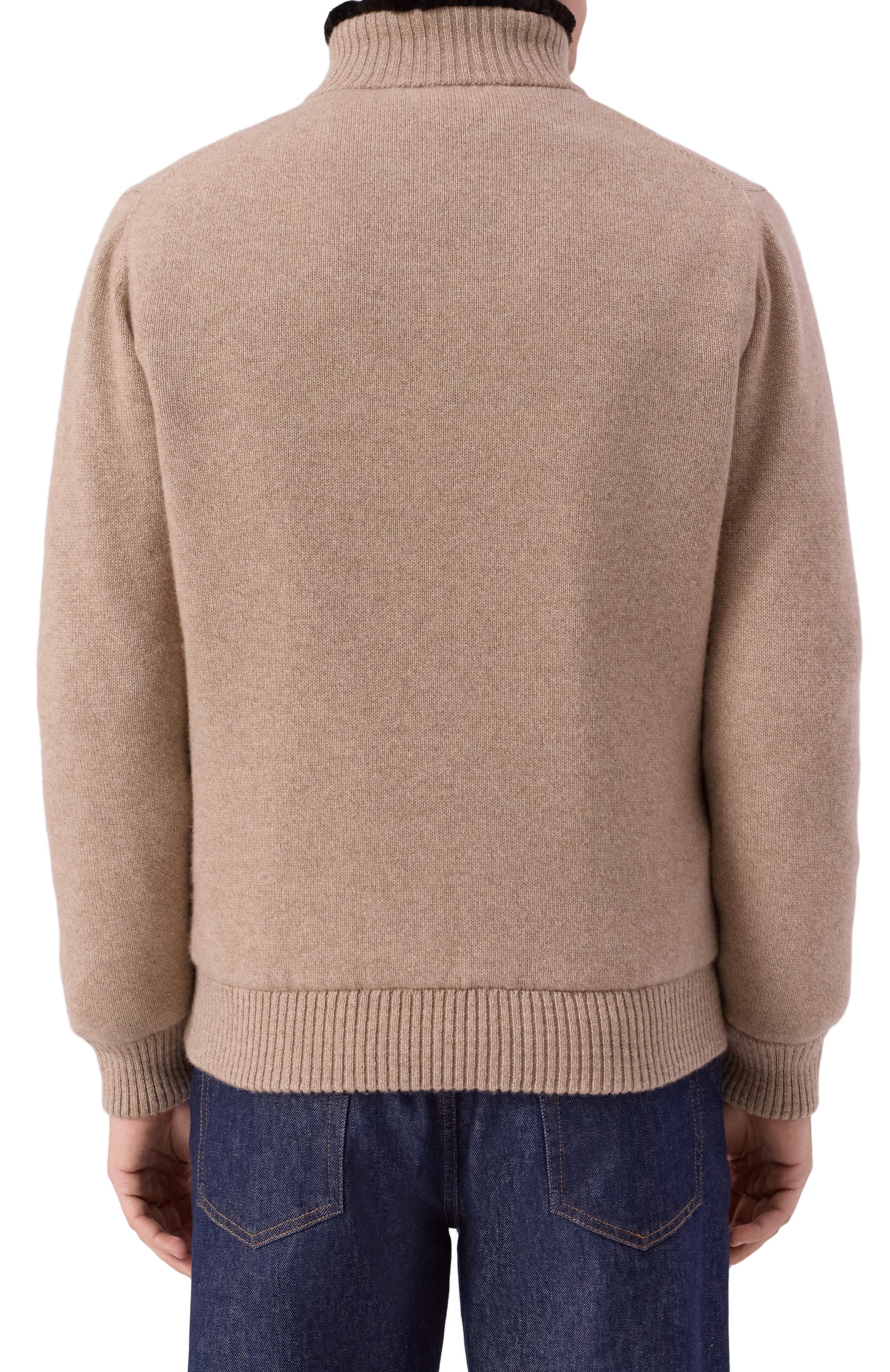 Кардиган с подкладкой из бобра ANDREA CAMPAGNA, арт. WU26WS510-09C-FWSPC1, фото 4