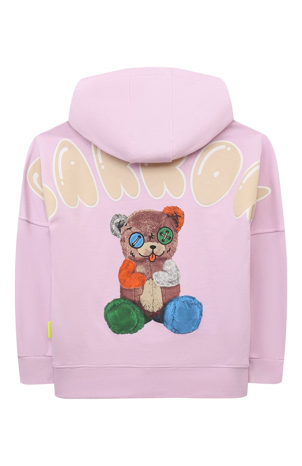 Хлопковое худи BARROW, арт. S4BKJUHS114, фото 2