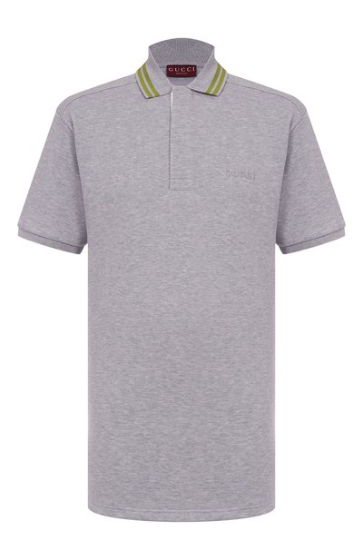 Мужское хлопковое поло GUCCI, арт. 811234/XJG7C
