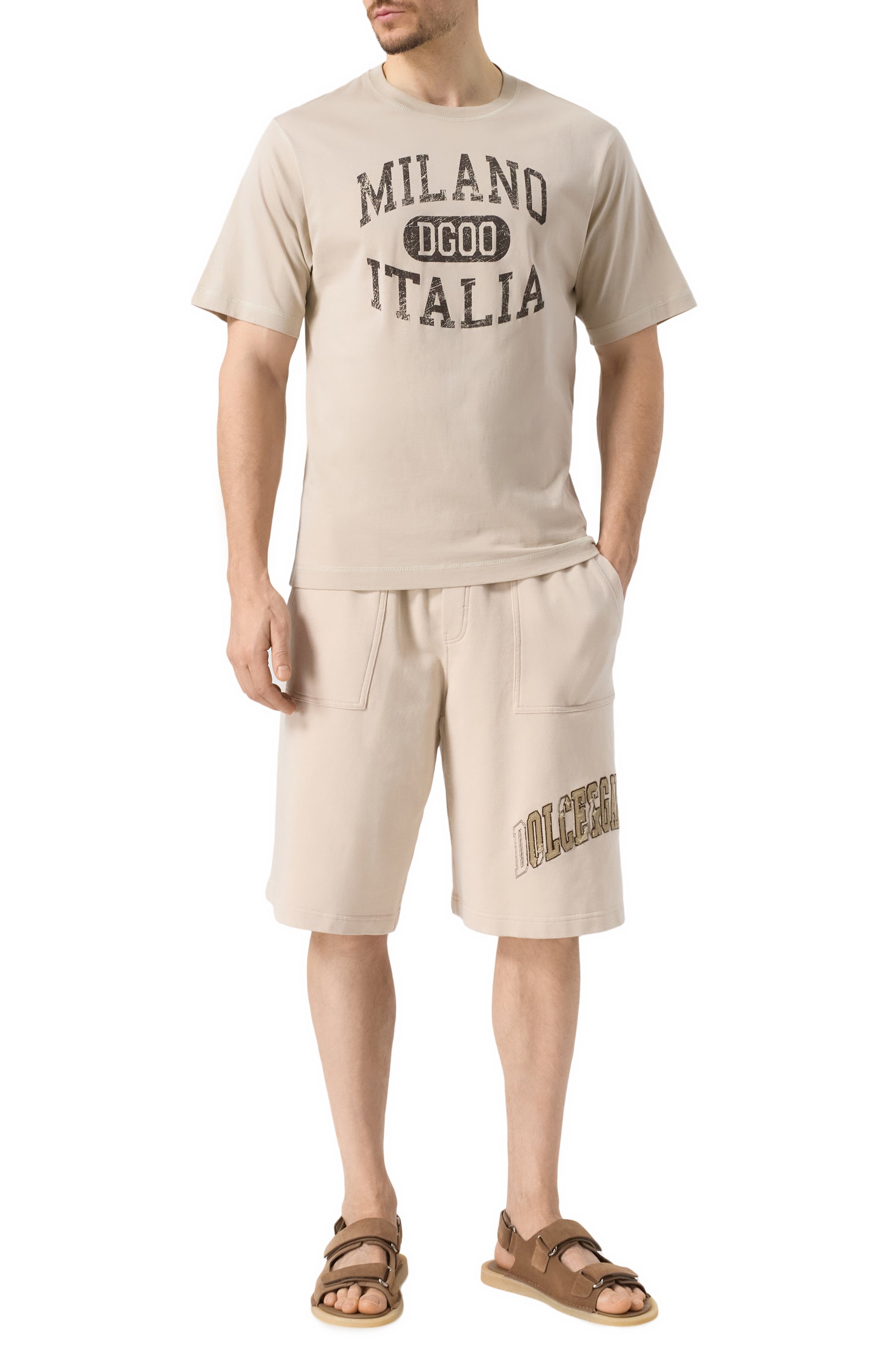 Хлопковая футболка DOLCE & GABBANA, арт. G8PN9T/G7NPV, фото 2