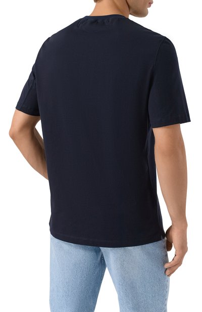 Хлопковая футболка BRUNELLO CUCINELLI, арт. M0B133386G, фото 4