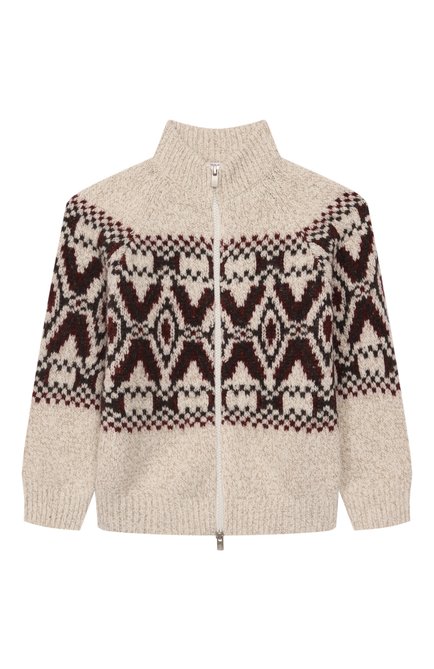 Кардиган из шерсти и шелка BRUNELLO CUCINELLI, арт. BRIM51316B