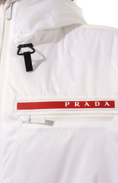 Куртка PRADA белого цвета по цене 220000 руб., арт. 29Z855-1ZT6-F027K-212, фото 5 Куртка PRADA, арт. 29Z855-1ZT6-F027K-212, фото 5