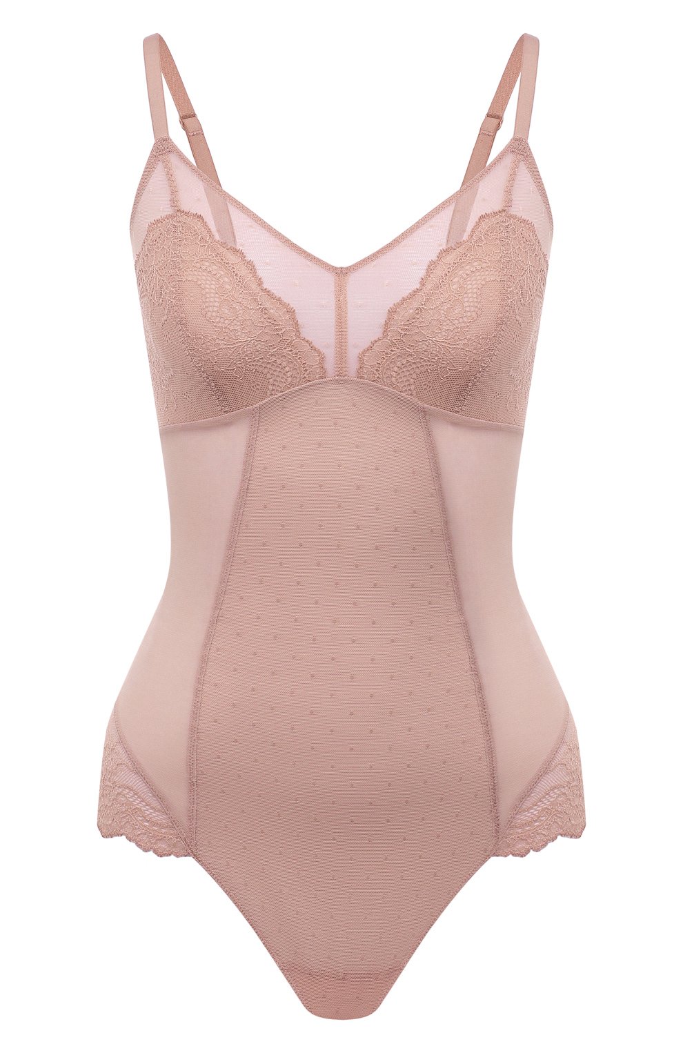 Боди SPANX бежевого цвета по цене 11350 руб., арт. 10219R, фото 1 Боди SPANX, арт. 10219R, фото 1