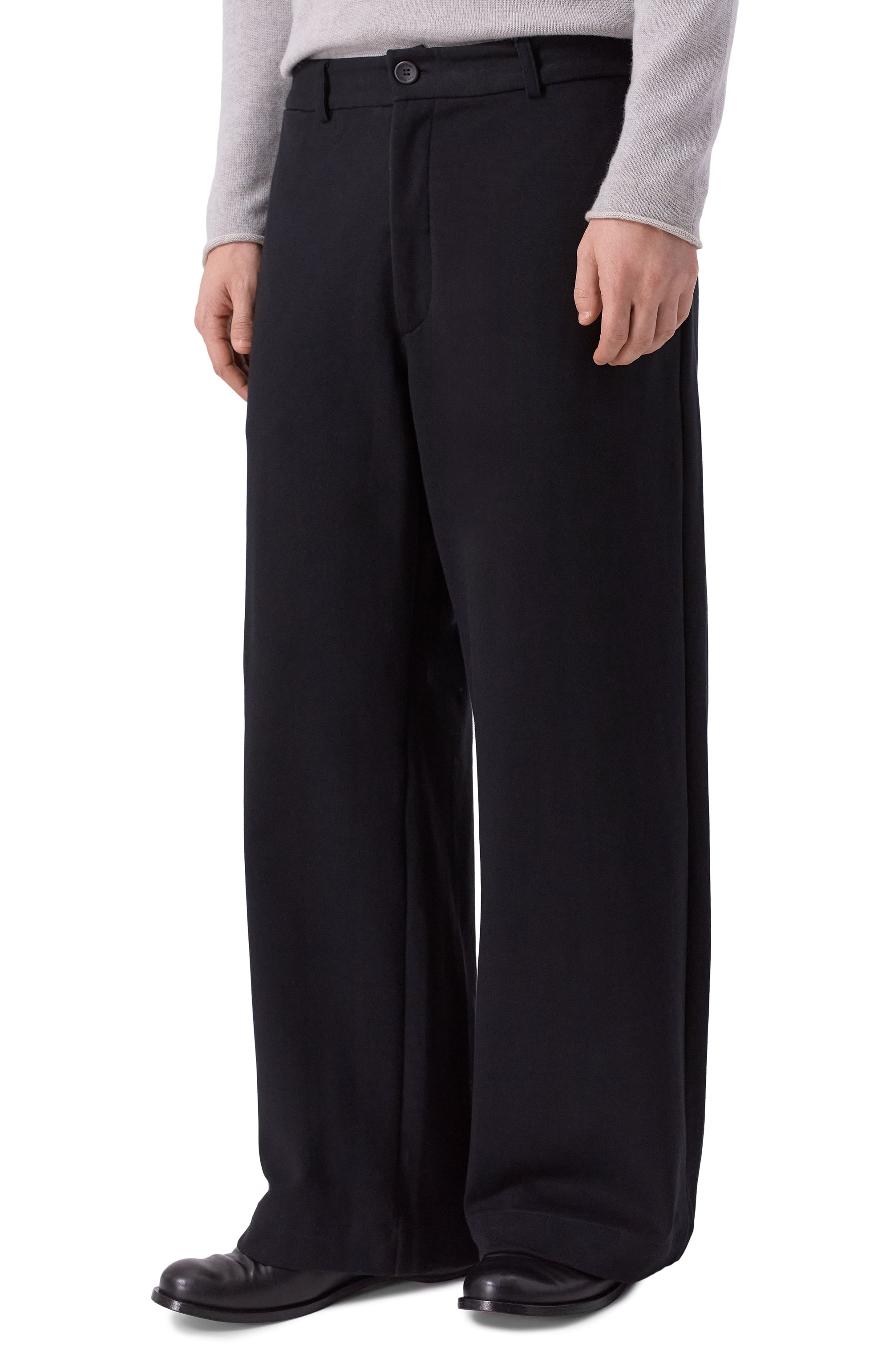 Хлопковые брюки HANNES ROETHER черного цвета по цене 42850 руб., арт. BUL21LIT.286, фото 3 Хлопковые брюки HANNES ROETHER, арт. BUL21LIT.286, фото 3