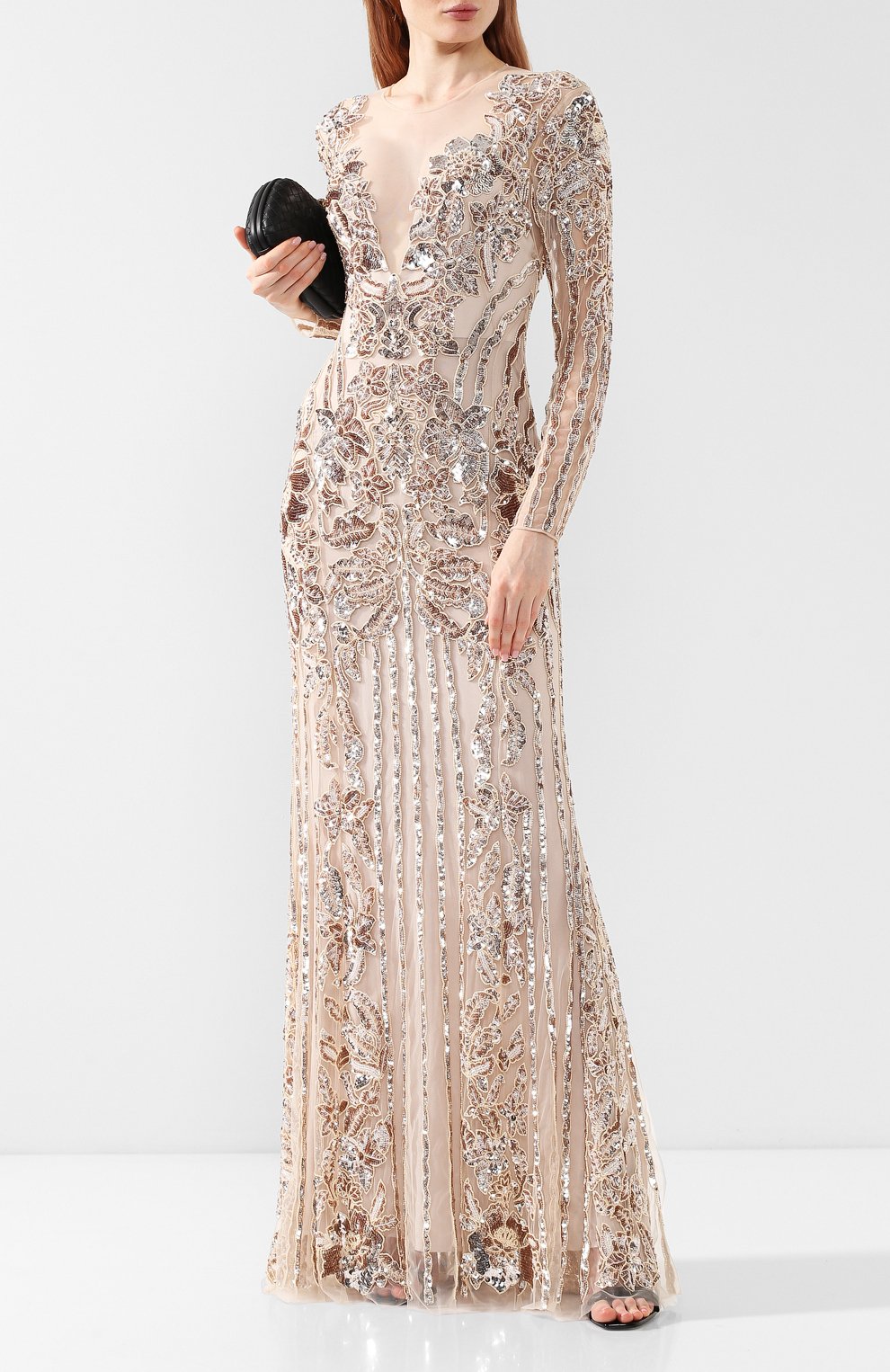 Платье-макси ZUHAIR MURAD, арт. DRS19018/EM0V001, фото 2