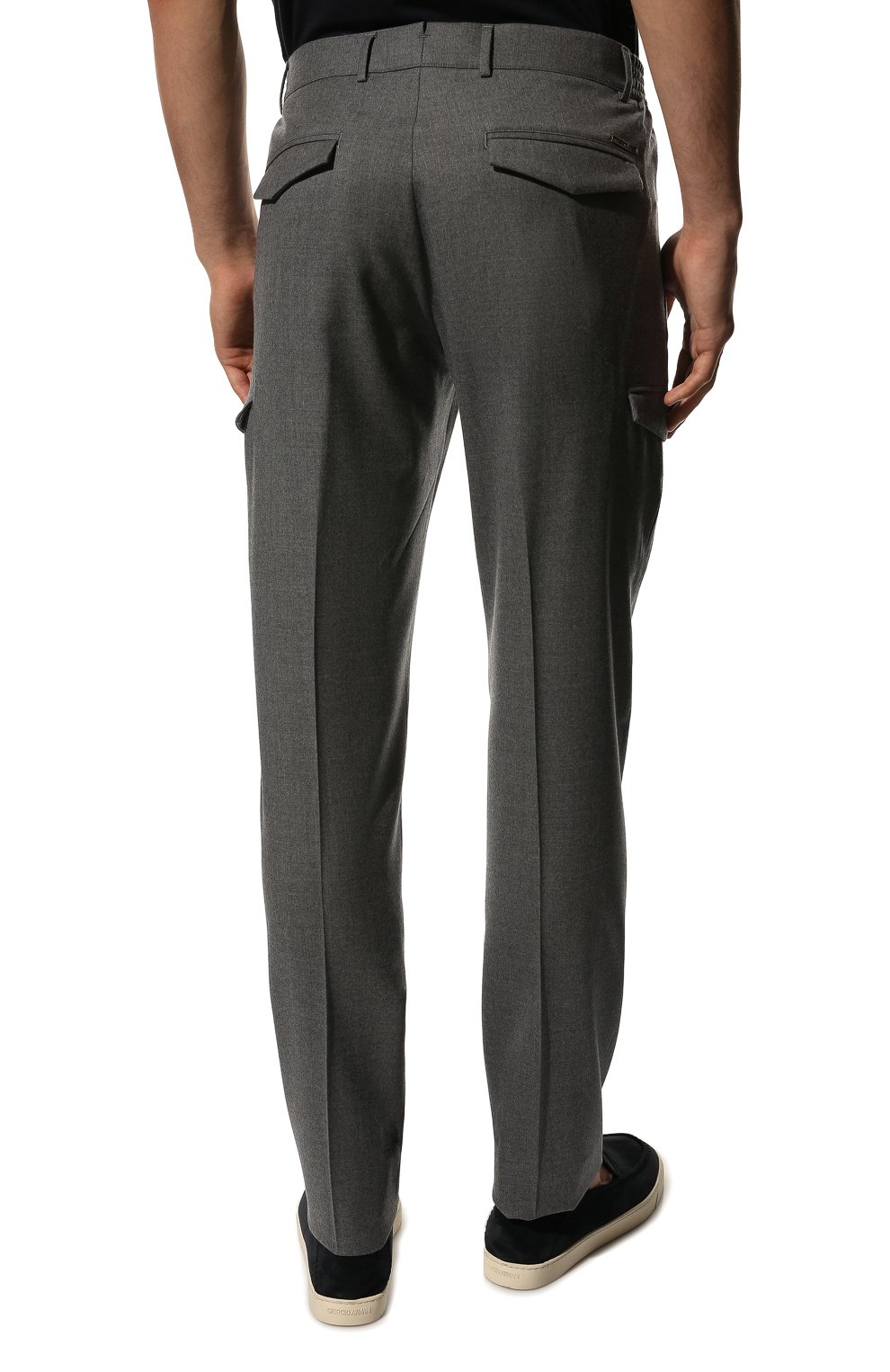 Шерстяные брюки-карго STEFANO RICCI, арт. M1T2300080/W610, фото 4