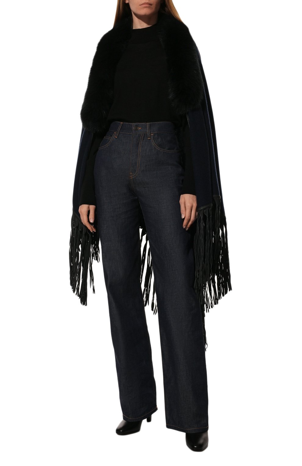 Кашемировая накидка LORO PIANA, арт. FAE0712, фото 3