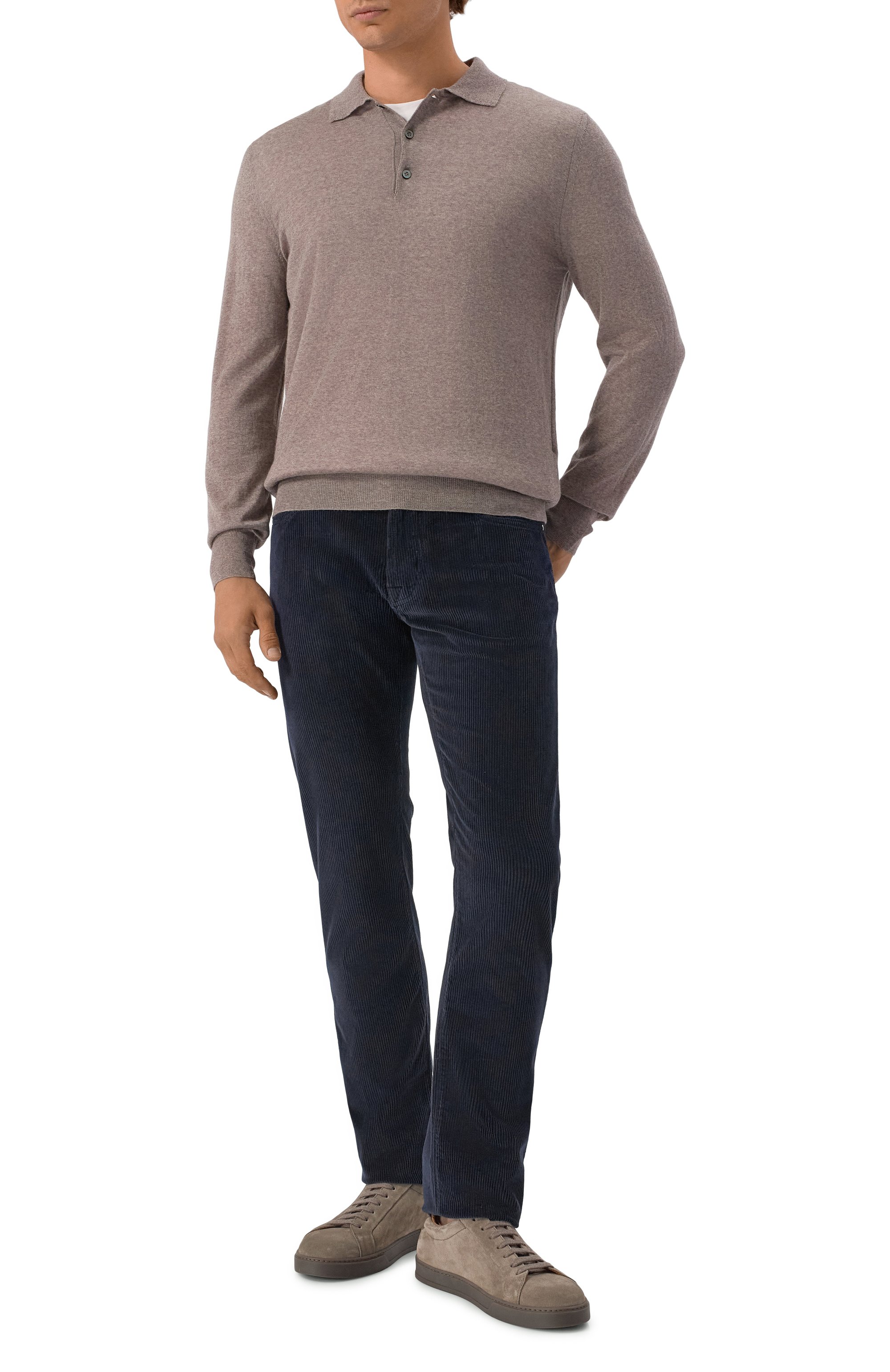 Замшевые кеды DOUCAL'S, арт. DU3483SPENPF796S, фото 2