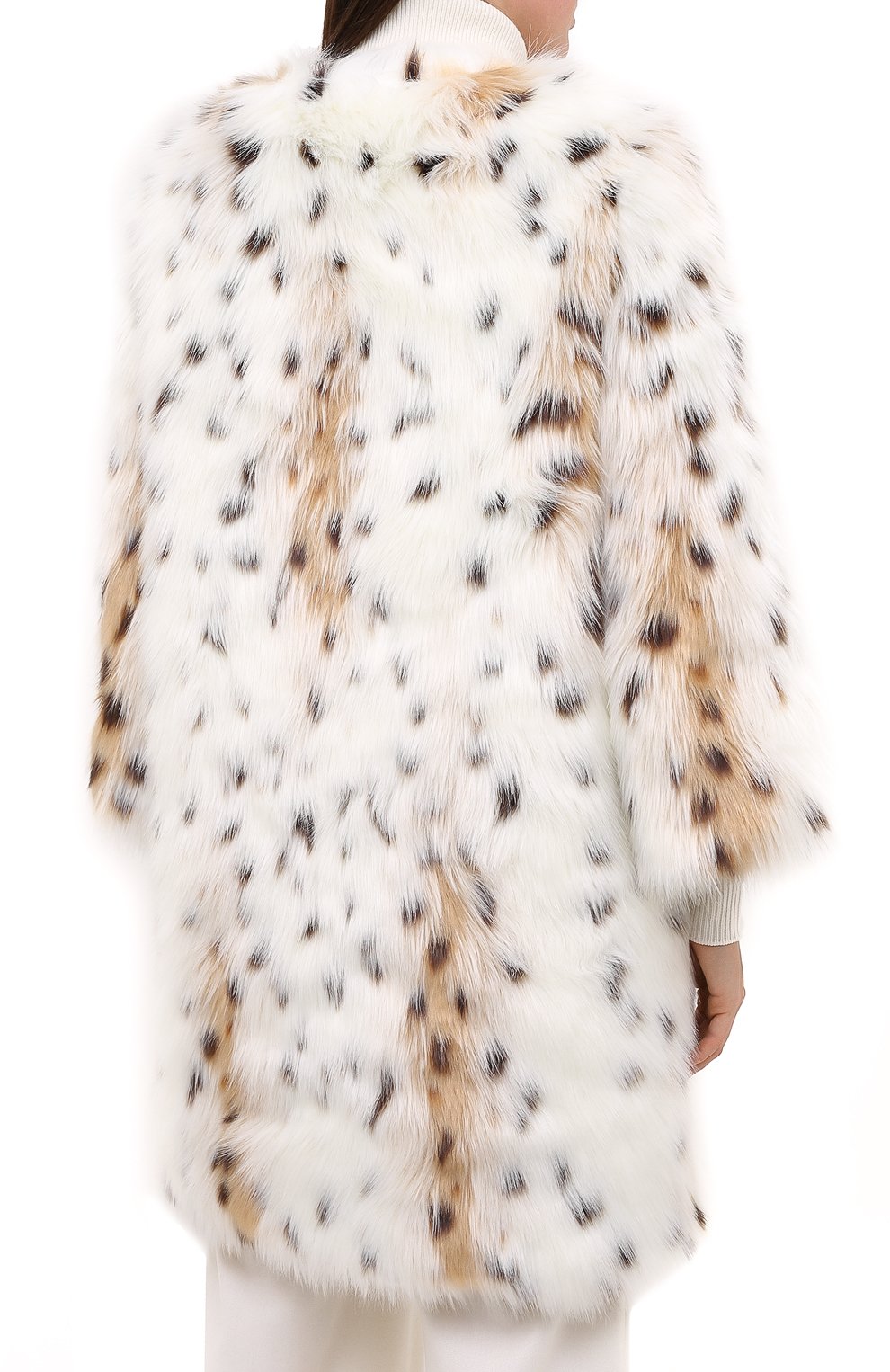 Шуба из экомеха ERMANNO ERMANNO SCERVINO, арт. 47T CP40 VIN, фото 4