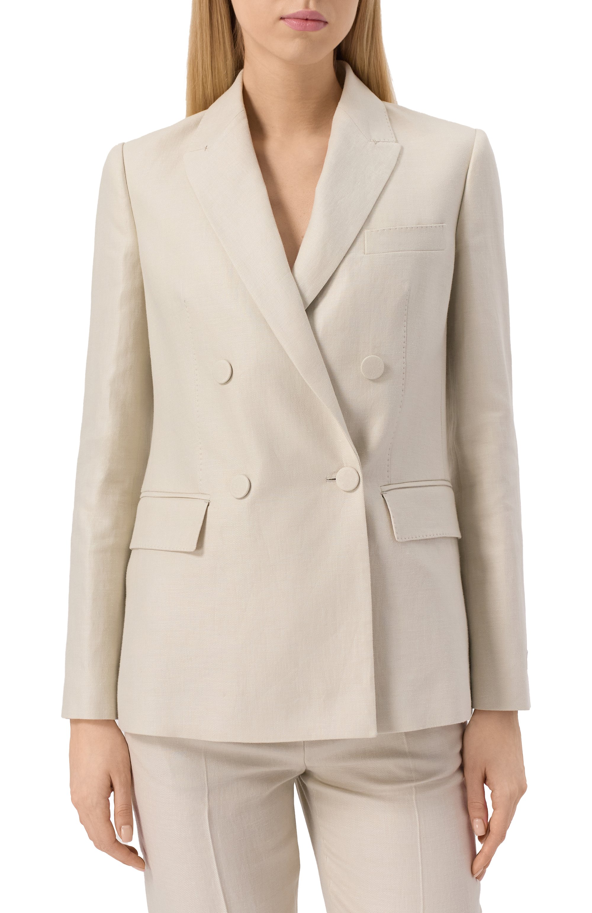 Льняной жакет AGNONA, арт. TX0902/U3014, фото 3