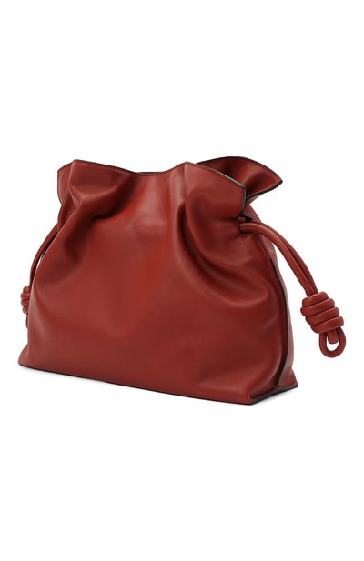Клатч flamenco LOEWE красного цвета по цене 248500 руб., арт. A411FC1X35, фото 4 Клатч flamenco LOEWE, арт. A411FC1X35, фото 4