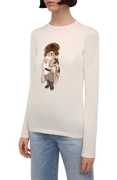 Хлопковый лонгслив RALPH LAUREN, арт. 290856754, фото 3