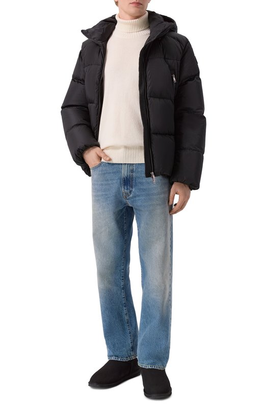 Замшевые угги Platinum Stinger mini EMU Australia M10003 Чёрный  M10003 Фото 2