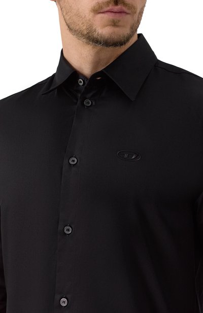 Хлопковая рубашка DIESEL, арт. A19670/0QFAV, фото 5