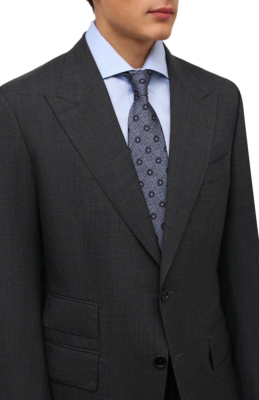 Шелковый галстук ZEGNA, арт. Z2D22T/1XW, фото 2