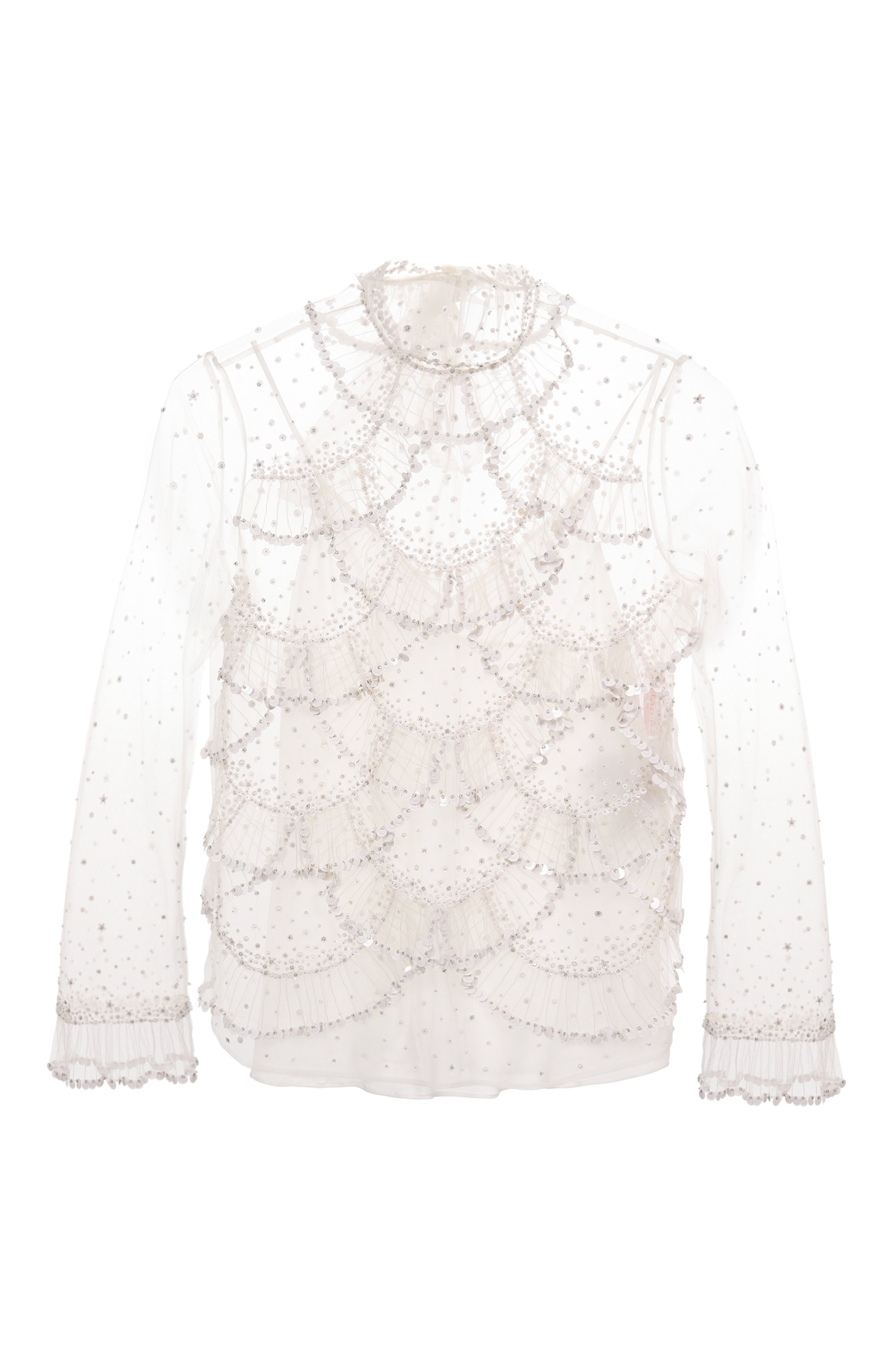 Блузка из вискозы VALENTINO, арт. 5B3AE9F51ED, фо�то 1