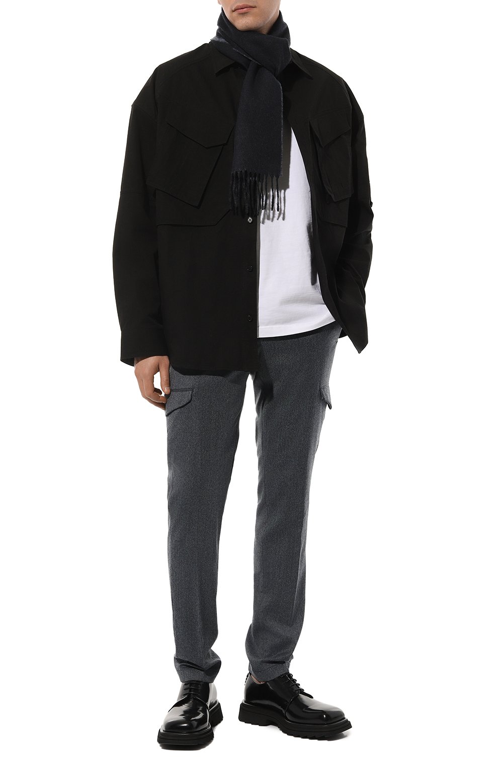 Шарф из кашемира и шелка CANALI, арт. 06/TF00261, фото 2