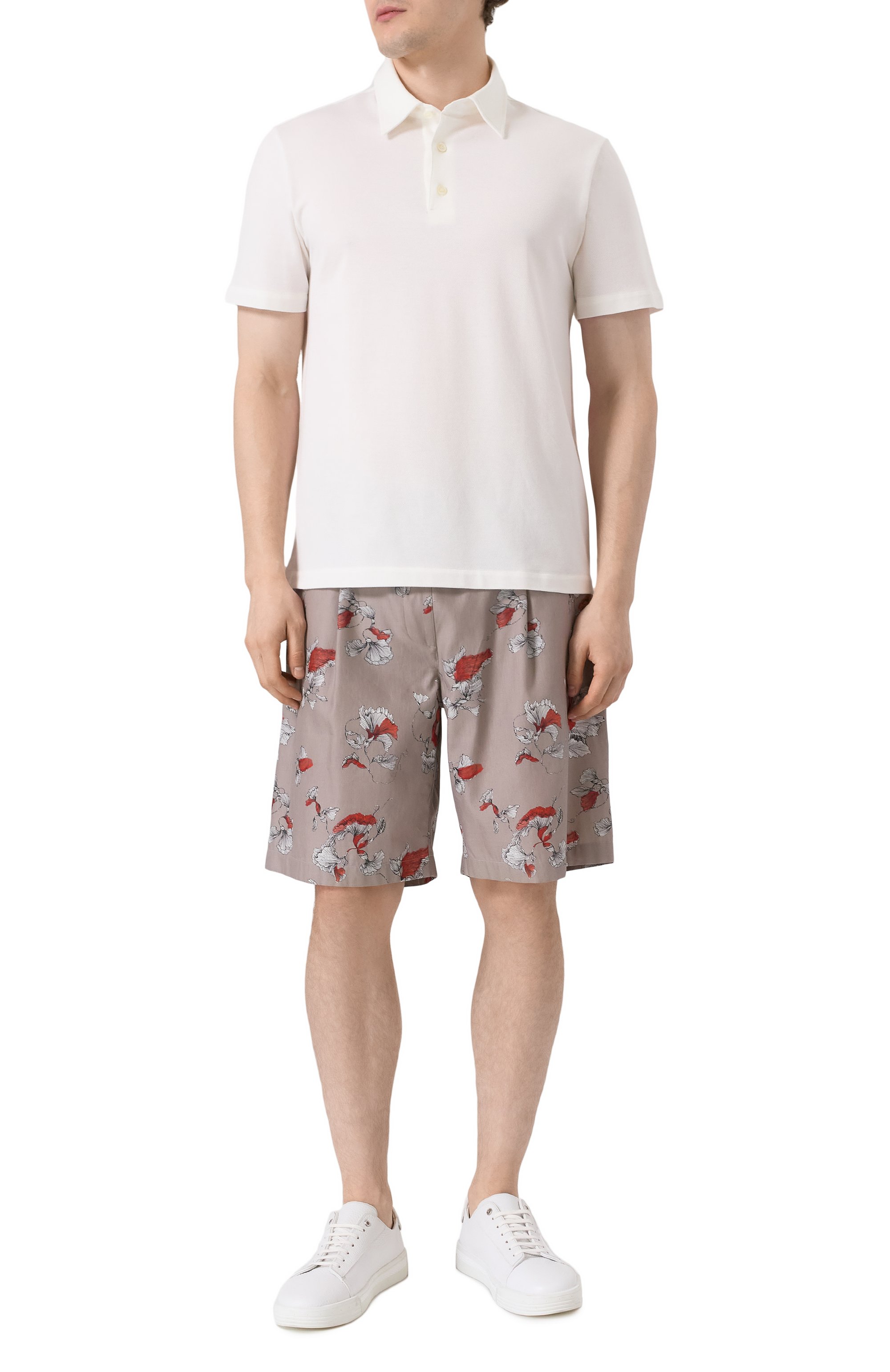 Хлопковое поло BRIONI, арт. UJPP0L/PA627, фото 2