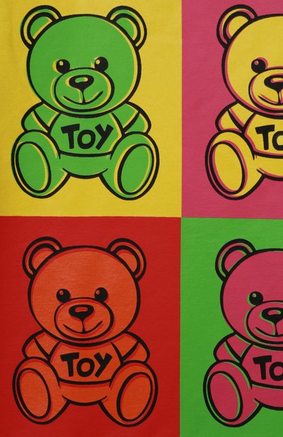 Хлопковый свитшот MOSCHINO, арт. HUF066/LDA38/4A-8A, фото 3