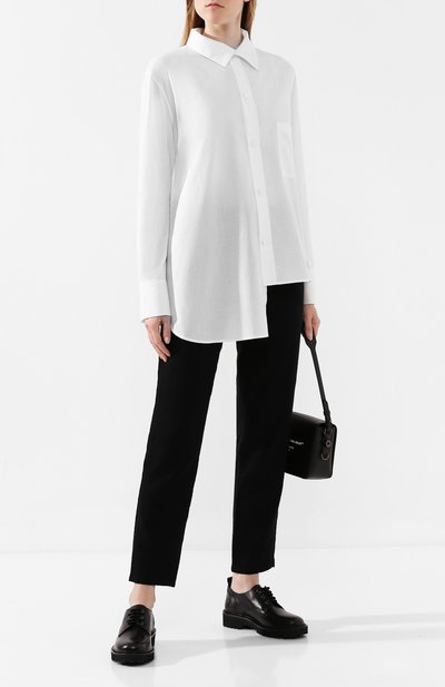 Хлопковая рубашка YOHJI YAMAMOTO, арт. YJ-B05-030, фото 2