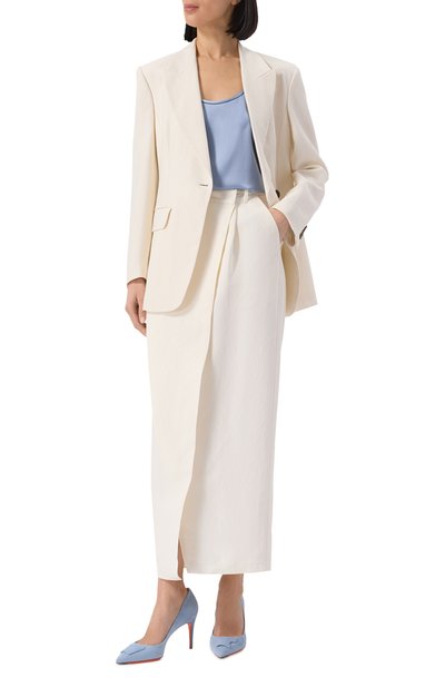 Атласный топ BRUNELLO CUCINELLI, арт. M0C59DE330, фото 2