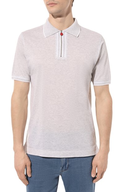 Хлопковое поло KITON, арт. UK1267, фото 3