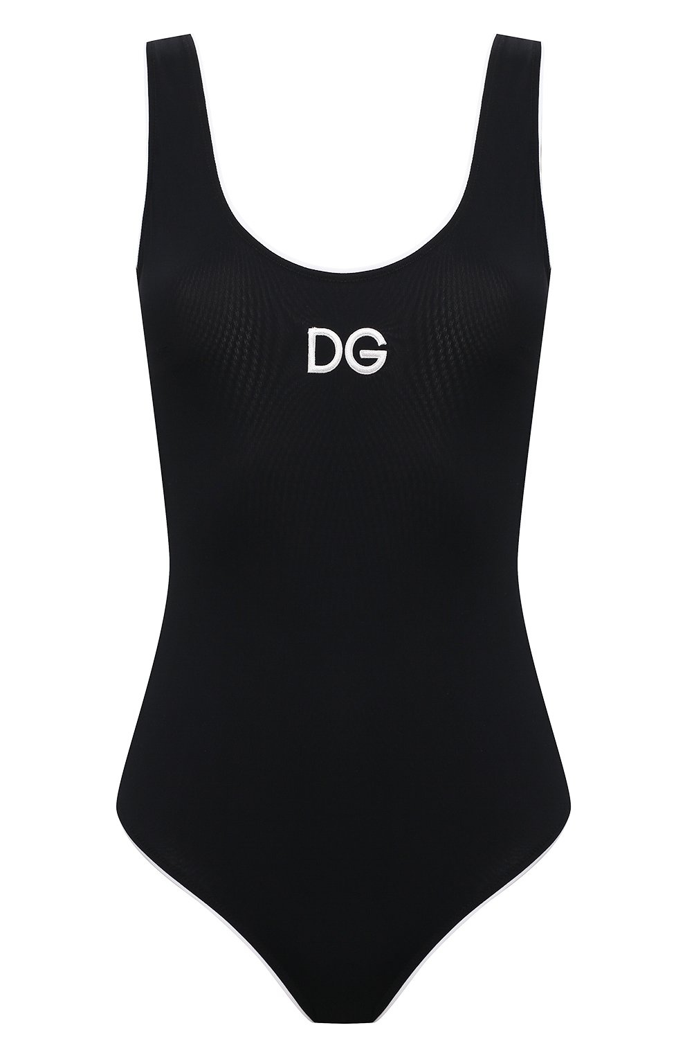 Слитный купальник DOLCE & GABBANA черного цвета по цене 54050 руб., арт. 09A71J/FUGA2, фото 1 Слитный купальник DOLCE & GABBANA, арт. 09A71J/FUGA2, фото 1