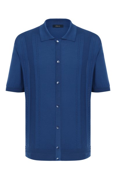 Мужская шелковая рубашка ZILLI, арт. KBBP02M0640VCHP00/62