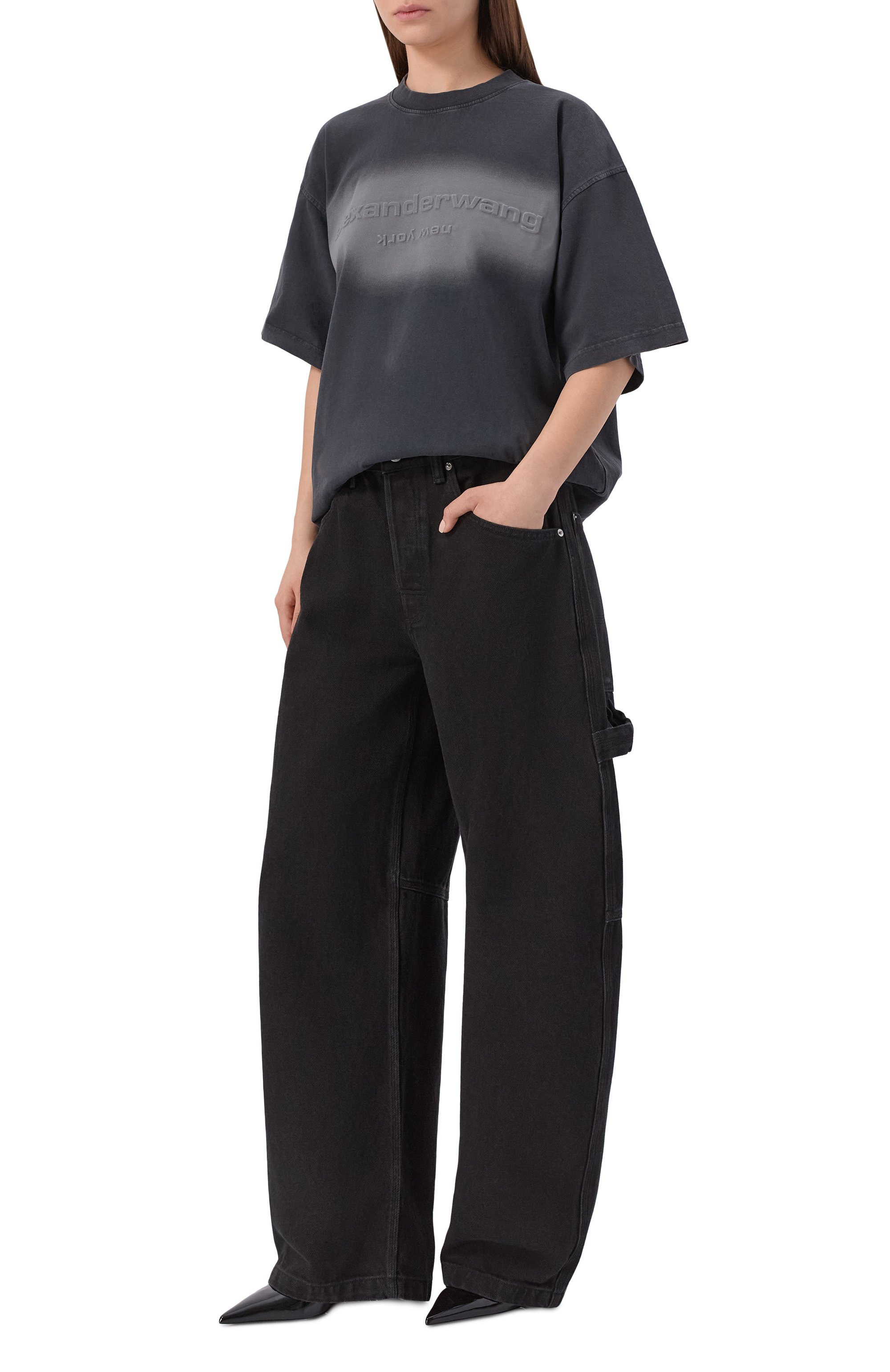 Джинсы ALEXANDER WANG, арт. 4DC1264110, фото 2