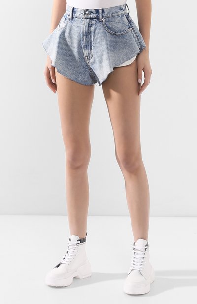 Джинсовые шорты ALEXANDERWANG.T, арт. 4DC1204638, фото 3
