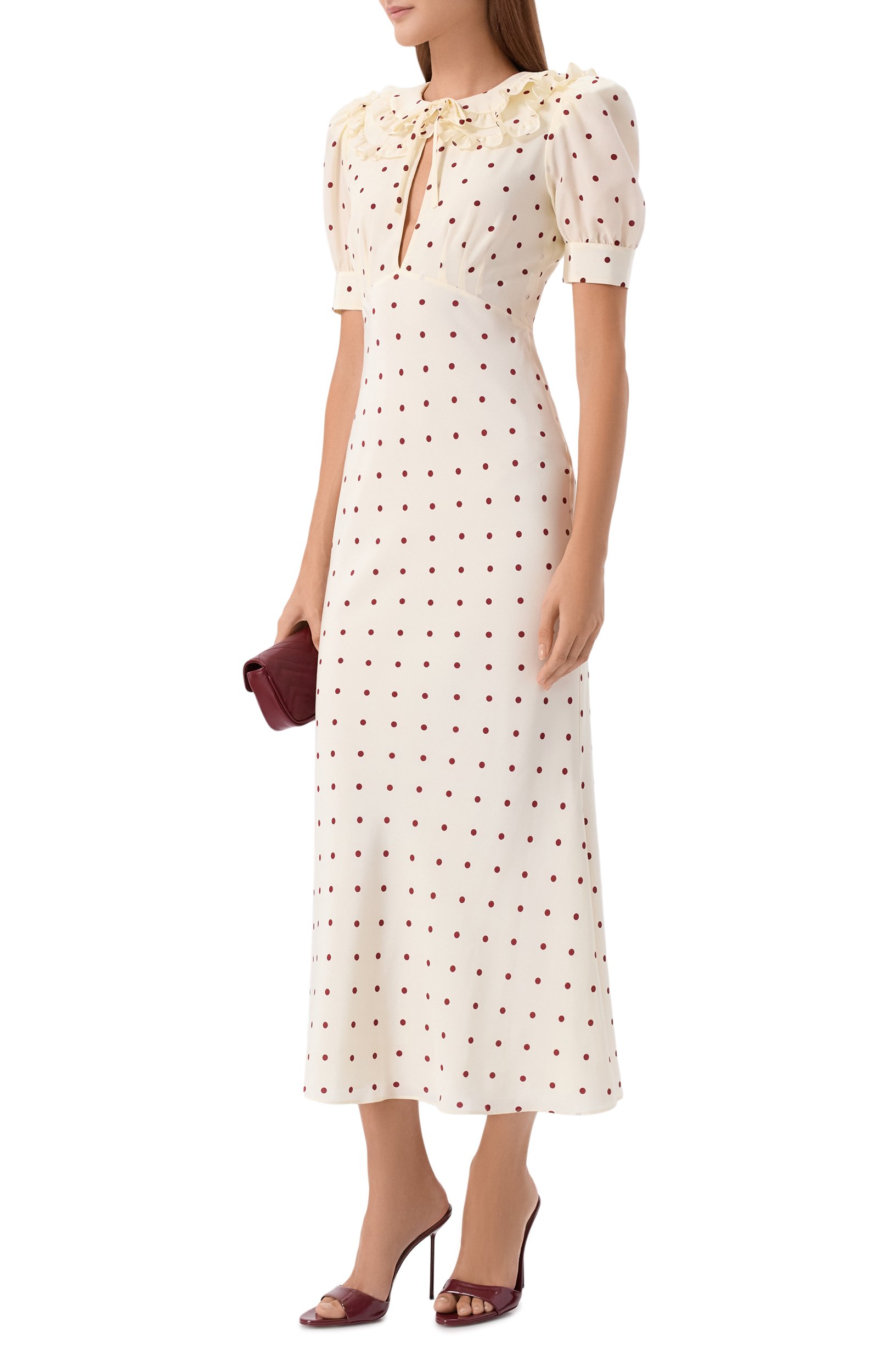 Шелковое платье ALESSANDRA RICH, арт. FABX4449/F4831, фото 2