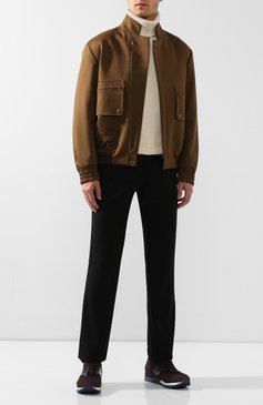 Брюки из смеси шерсти и кашемира ZILLI, арт. M0S-D0303-LACH1/R001, фото 1