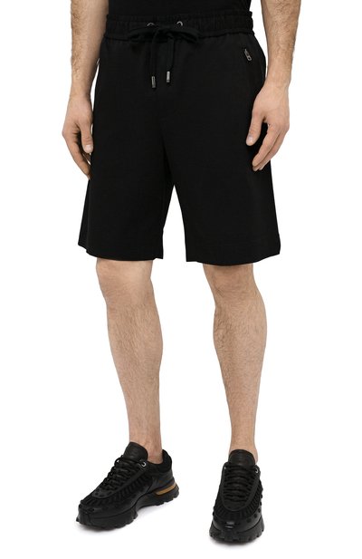 Хлопковые шорты DOLCE & GABBANA, арт. GWCXAT/FUFJR, фото 3