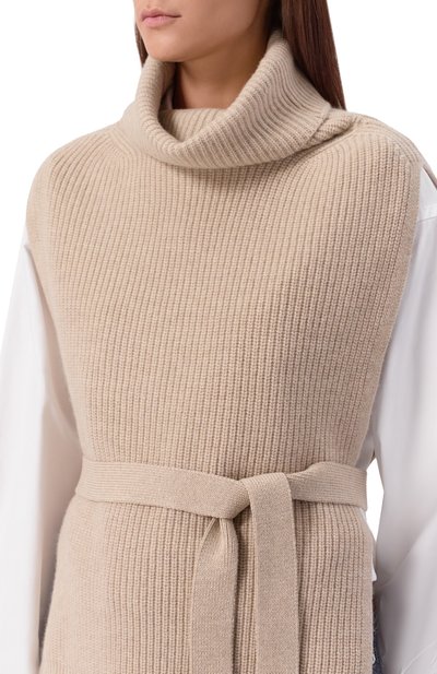 Жилет из шерсти и кашемира YVES SALOMON, арт. 26WAA502XXMACL, фото 5