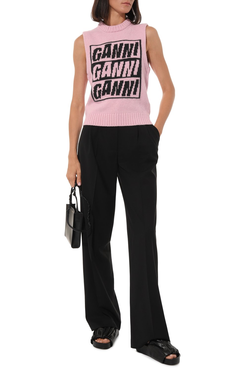 Шерстяной жилет GANNI, арт. K1762, фото 2