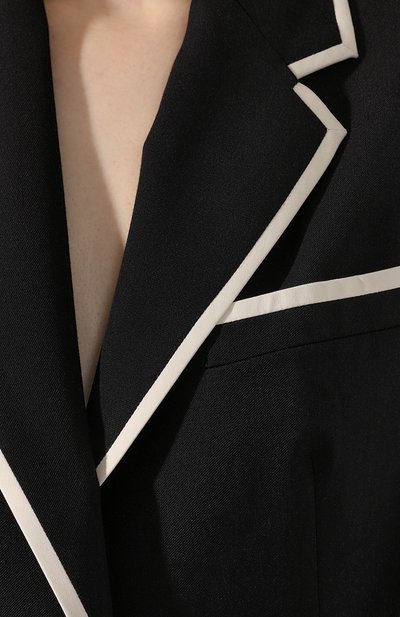 Жакет из смеси хлопка и шерсти DRIES VAN NOTEN, арт. 201-30404-9293, фото 5