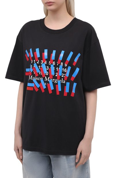 Хлопковая футболка MAISON MARGIELA, арт. S29GC0297/S23935, фото 3