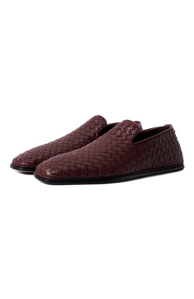 Женские кожаные слипоны palazzo BOTTEGA VENETA, арт. 876129/V2ED0