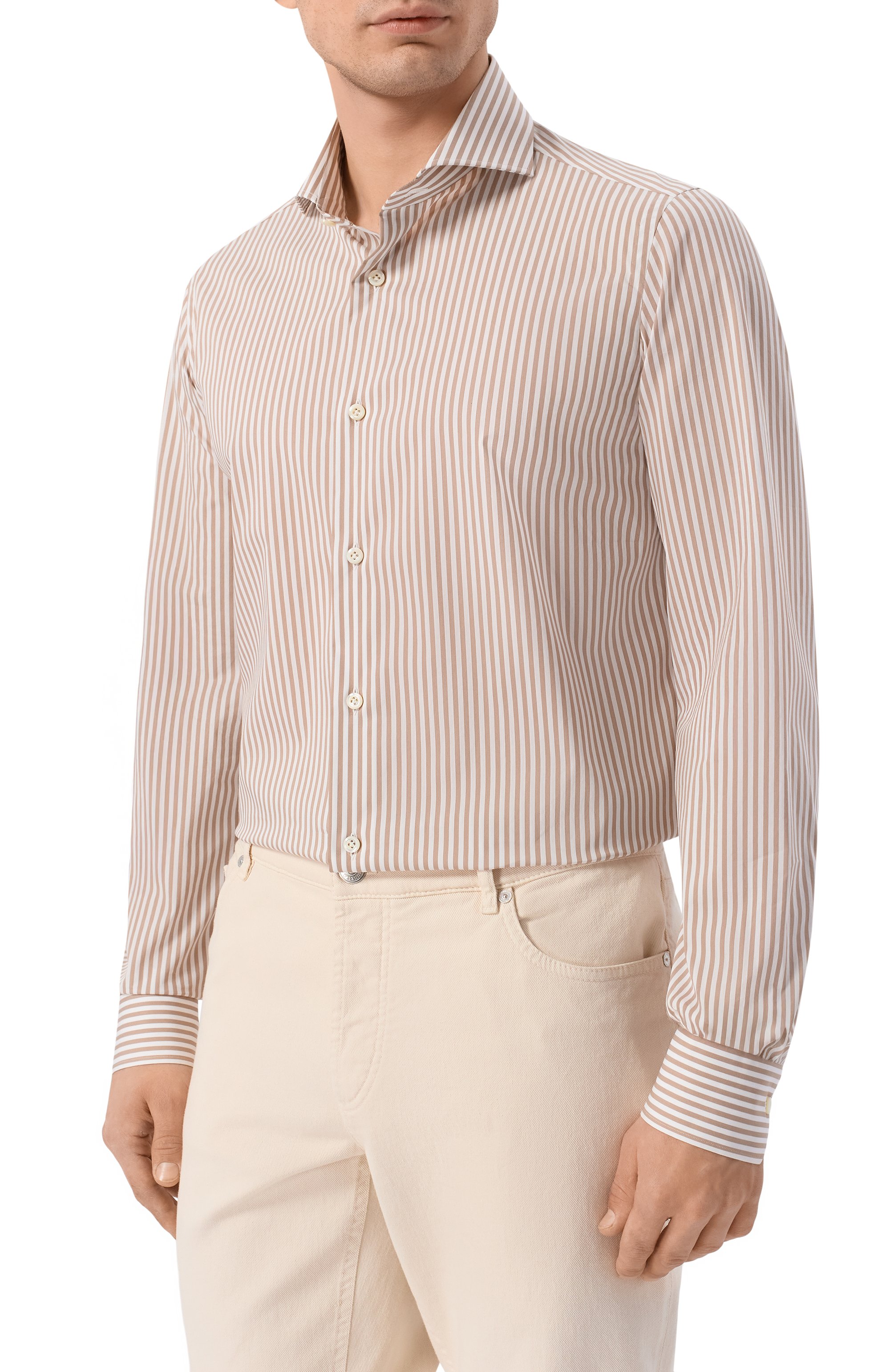 Хлопковая сорочка GIAMPAOLO, арт. 608/TS44339, фото 3