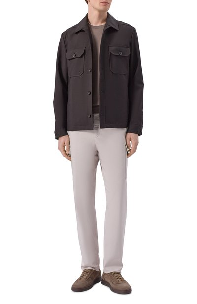 Мужской хлопковый джемпер BRUNELLO CUCINELLI, арт. M29805200