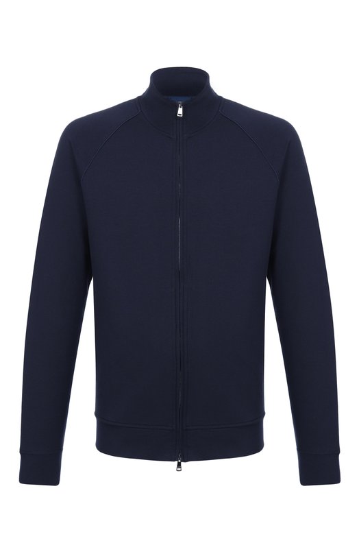 Толстовка из лиоцелла и хлопка Paul&Shark 26411840_001 Синий 26411840_001