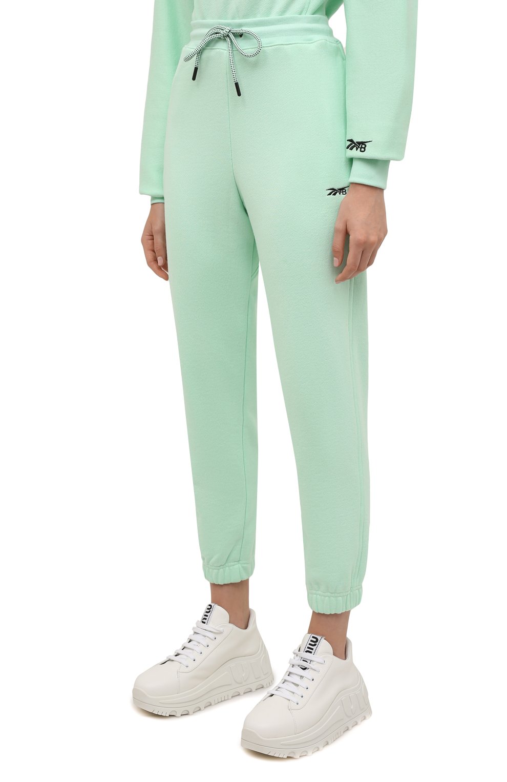 Хлопковые джоггеры reebok x victoria beckham REEBOK, арт. H30282, фото 3