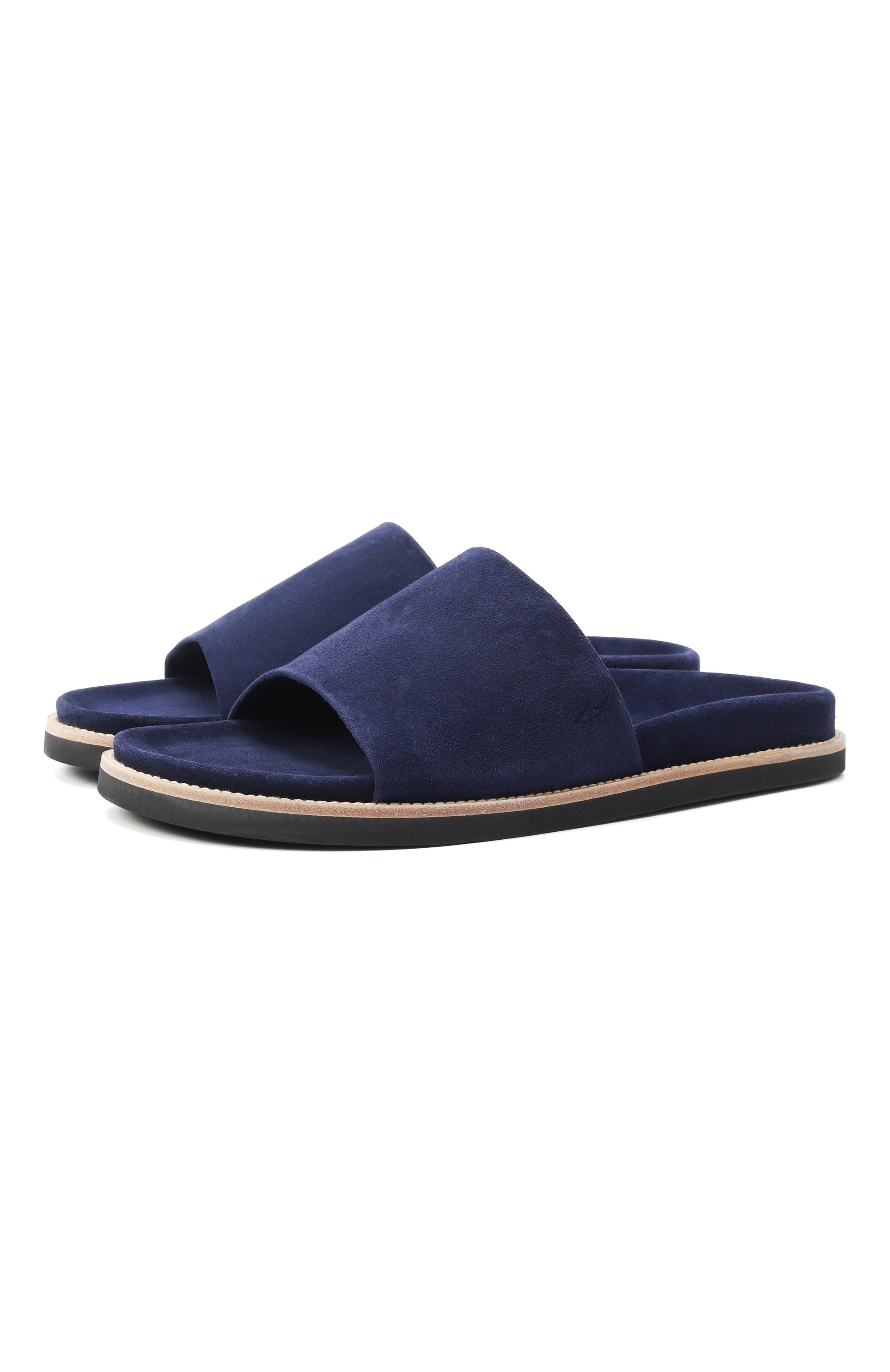 Замшевые шлепанцы PAUL&SHARK, арт. 25418011, фото 1